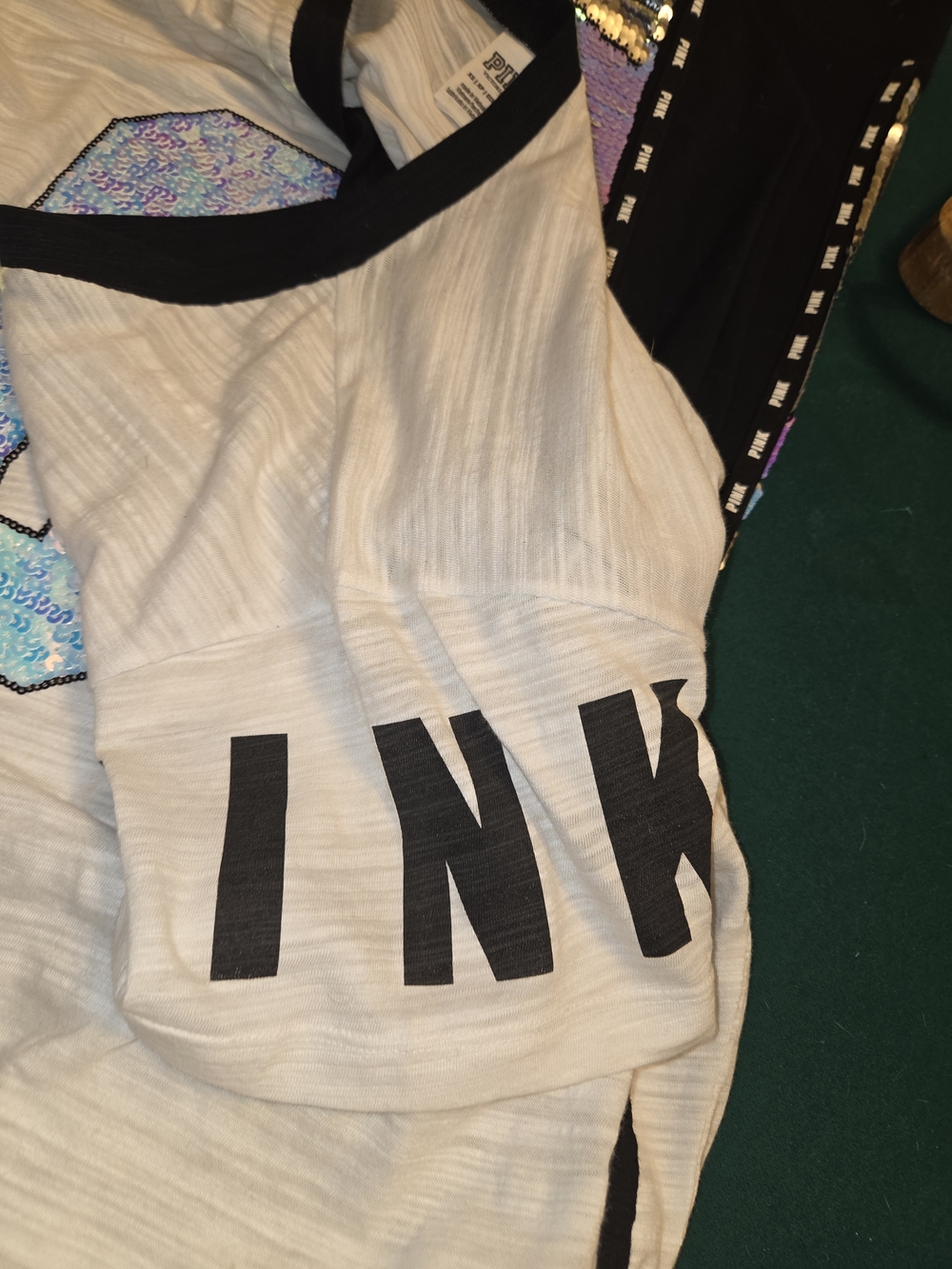 Victoria Secret PINK Sequin Set S - Picture 3 of 6